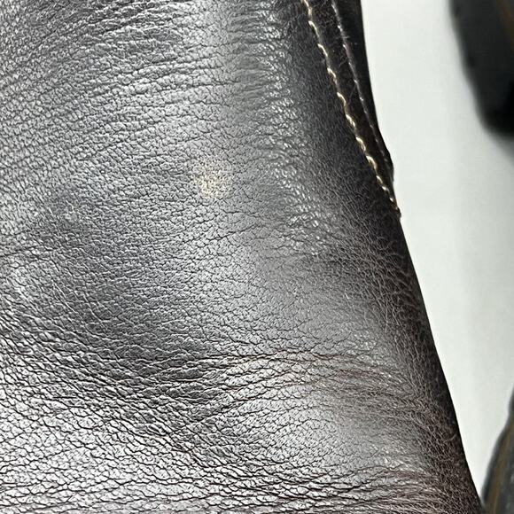 Timberland Larchmont Cheslsea Boots Men Size 12 Brown Leather Ankle Pull On Shoe - Picture 9 of 9